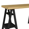 Mesa Escrivaninha para Escritório Art Ii | Artany:olmo/preto - 4