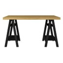 Ver imagem 3 de Mesa Escrivaninha para Escritório Art Ii | Artany:olmo/preto