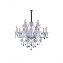 Ver imagem 1 de Lustre Glam Maria Tereza Transparente 12 Braços E14 Taschibra