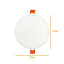 Ver imagem 4 de Painel Plafon Led Borda Infinita Black + Decker Redondo 17w Branco Quente