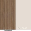 Ver imagem 2 de Balcão de Cozinha 120cm 2 Portas e 3 Gavetas com Tampo Aspen Luciane Móveis Vanilla/beige