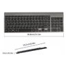 Kit Teclado e Mouse Wifi 2.4ghz Slim com Bateria Interna Te117 - 5