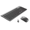Kit Teclado e Mouse Wifi 2.4ghz Slim com Bateria Interna Te117 - 1