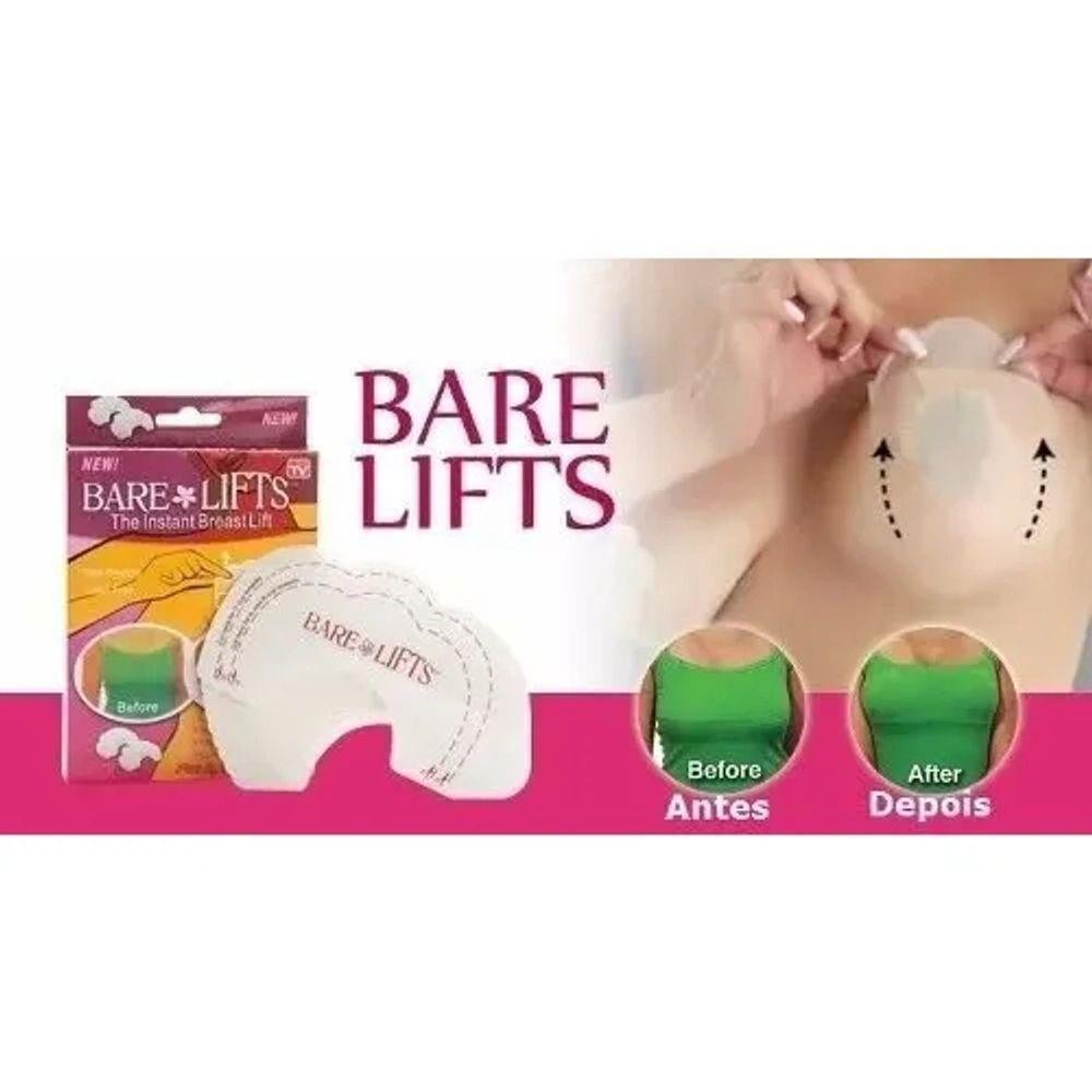 Adesivos Levanta Seios Bare Lifts - Kit 10 Adesivos 5 Pares - 4