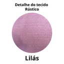 Ver imagem 2 de Cortina Rústica 300x250 Lilás Ilhós Cromado Charme Admirare
