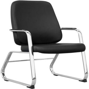 Cadeira para Escritório para Obesos até 200KG Preto