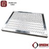 Grelha Inox com Tela Moeda - Modelo 03 - Inox 430 - 50x40x2,5 Cm - 4