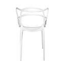 Ver imagem 4 de Conjunto 6 Cadeiras Allegra Cor Branco – Design e Sofisticação, Resistentes e Ergonômicas