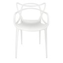 Ver imagem 3 de Conjunto 6 Cadeiras Allegra Cor Branco – Design e Sofisticação, Resistentes e Ergonômicas