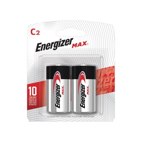 Pilha Alcalina Max C2 Cart 2 Energizer