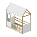 Ver imagem 3 de Cama Montessoriana Casinha com Led e Janela New Garden Casatema MadeiraOriginals