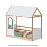 Cama Montessoriana Casinha com Led e Janela New Garden Casatema MadeiraOriginals - 8