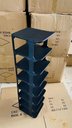 Ver imagem 6 de Organizador de Sapatos Vertical com 8 Prateleiras Elegante:preto