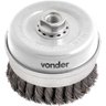 Escova Copo Torcida 4 Rosca M14 Aço Carbono Polido 8500rpm - 1