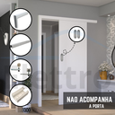 Ver imagem 2 de Kit Completo: Porta de Correr 90cm com Batente e Trilho 1,80m - Branco
