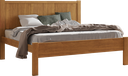 Ver imagem 3 de Cama de Casal Versatil 167cm 100% em MDF Cor Cedro