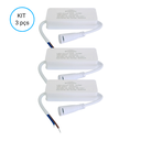 Ver imagem 2 de KIT 3 DRIVER REATOR ELETRONICO PAINEL PLAFON LED 40W BIVOLT