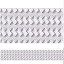 Ver imagem 1 de Faixa de Parede Pastilhas 3D Branco- Kit 2 unidades