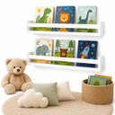Ver imagem 1 de 3 Prateleira Montessori Infantil 60cm Expositor de Livros