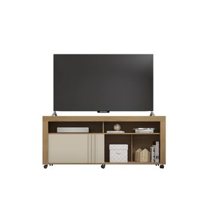 Rack para Tv até 60 Polegadas Joy 1 Porta Rn Buriti/off White - Caemmun