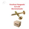Parafuso Flangeado Madeira Chipboard Phs 6,0x60mm Cx 100pç - 2