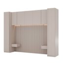 Ver imagem 2 de Guarda Roupa Planejado 7 Portas 2 Mesas Cabeceira Samambaia CabeCasa MadeiraOriginals Offwhite