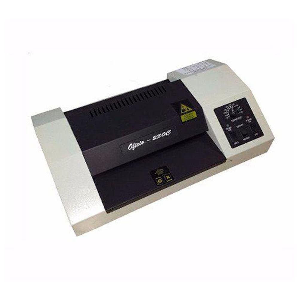 Plastificadora Laminadora Crachá Rg A4 Ofício Pvc Bopp 110v - 1