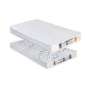 Ver imagem 4 de Colchão de Berço Impermeável 130x70 Premium Criança Bebê Estilo Modelo Americano Conforto Cor Branco