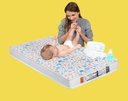 Ver imagem 3 de Colchão de Berço Impermeável 130x70 Premium Criança Bebê Estilo Modelo Americano Conforto Cor Branco