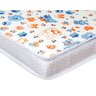 Colchão de Berço Impermeável 130x70 Premium Criança Bebê Estilo Modelo Americano Conforto Cor Branco - 5