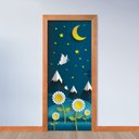 Ver imagem 2 de Adesivo de Porta - Noite 3d 2