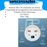 Carregador Múltiplo de Mesa Universal 4 Portas Usb e Tipo C Prático e Portátil - 6