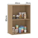 Ver imagem 2 de Armário de Parede Modulado 60cm 2 Portas Slim Luciane