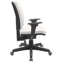 Ver imagem 6 de Cadeira de Escritório Diretor Office Base Giratória Preto Alta Flexi P03 Vinil Branco - lyam