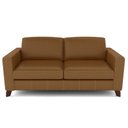 Ver imagem 2 de Sofá Sala de Estar Living 3 Lugares 260cm Presley Pés Madeira Couro Caramelo G52 - Gran Belo