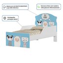 Ver imagem 3 de Mini Cama Infantil 153,2x79cm com Proteção Lateral Personagens K02 - D’Rossi