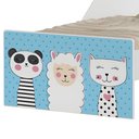 Ver imagem 6 de Mini Cama Infantil 153,2x79cm com Proteção Lateral Personagens K02 - D’Rossi