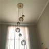 Lustre Pendente para Sala Pé Direito Alto 5m Mbm - Marfim - 7