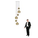 Ver imagem 1 de Lustre Pendente para Sala Pé Direito Alto 5m Mbm - Marfim