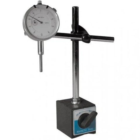 Base Magnética + Relógio Comparador de 0 a 10mm - Kit