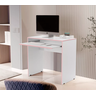 Escrivaninha Mesa Home Office 6067 Branco/Rosa - 1