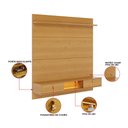 Ver imagem 4 de Painel TV 60" Suspenso 160cm com Bancada 2 Portas Basculante Ruan C04 - D'Rossi