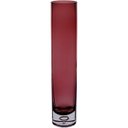 Ver imagem 1 de Vaso Decorativo Enfeite Casa Tubo Home&co Vidro 30x6x6cm Roxo