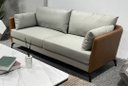 Ver imagem 3 de Sc-6018 Conjunto Internacional Sofá 1,95m com 2 Poltronas Material Ecológico Sala Tv Luxo Premium