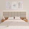 Cabeceira Suspensa Cama Casal com Led Malibu - M. Arapongas - 2