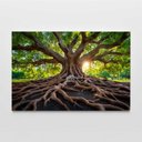 Ver imagem 3 de Quadro Decorativo Árvore Raízes Sala Quarto Casa Escritório