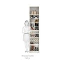 Ver imagem 3 de Sapateira Módulo Closet 9 Prateleiras Prime Luciane Móveis