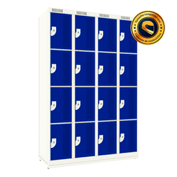 Armário de Aço com 16 Portas Guarda Volume Compatível com Capacete - Nk 4334 - 1