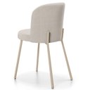 Ver mais imagens de Kit 4 Cadeiras Sala de Jantar Estofada Gavi Arena L02 Linho Cru - Lyam Decor