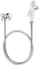 Ver imagem 1 de Kit Ducha C/registro Confort Branca C/flex Inox 1 2m 220930 - Blukit